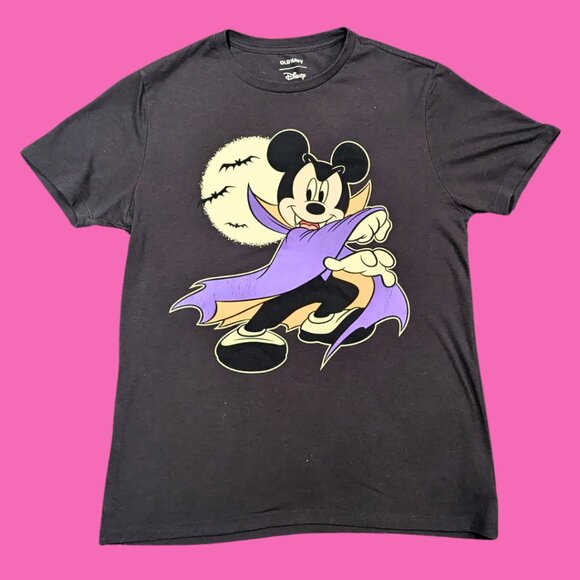 Tops - Disney, Vampire Mickey Mouse, Halloween T-Shirt Size S